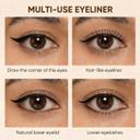 Judydoll Ultra-Fine Liquid Eyeliner, 02 Brown, 1 Count - Precision Tip for Winged Liner, Quick-Drying, Waterproof 7