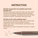 Judydoll Ultra-Fine Liquid Eyeliner, 02 Brown, 1 Count - Precision Tip for Winged Liner, Quick-Drying, Waterproof 8