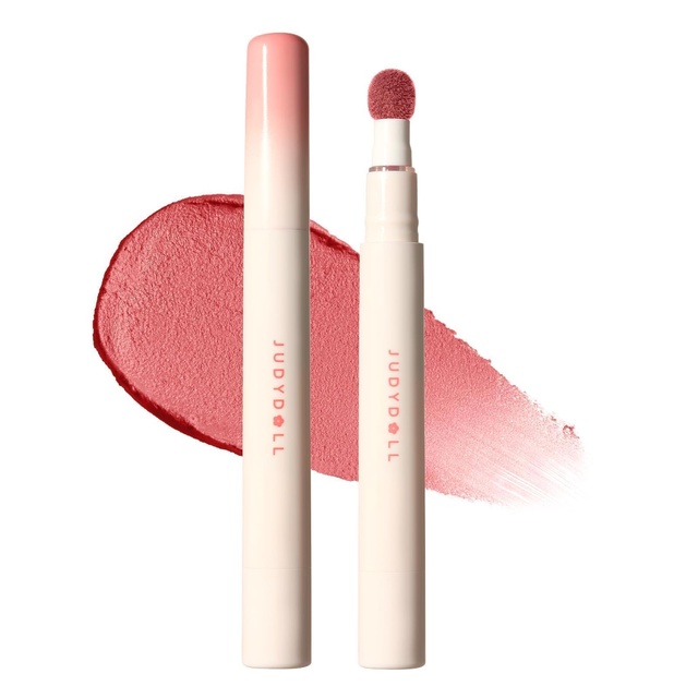 Judydoll Cushion Matte Lock Lip Cream, N19 Misty Mauvelous, 1 Count - Hydrating Matte Lipstick for a Lip-Blurring Effect