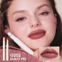 Judydoll Cushion Matte Lock Lip Cream, G202 Dusty Fig, 1 Count - Hydrating Matte Lipstick for a Lip-Blurring Effect 3