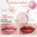 Judydoll Cushion Matte Lock Lip Cream, G202 Dusty Fig, 1 Count - Hydrating Matte Lipstick for a Lip-Blurring Effect 4