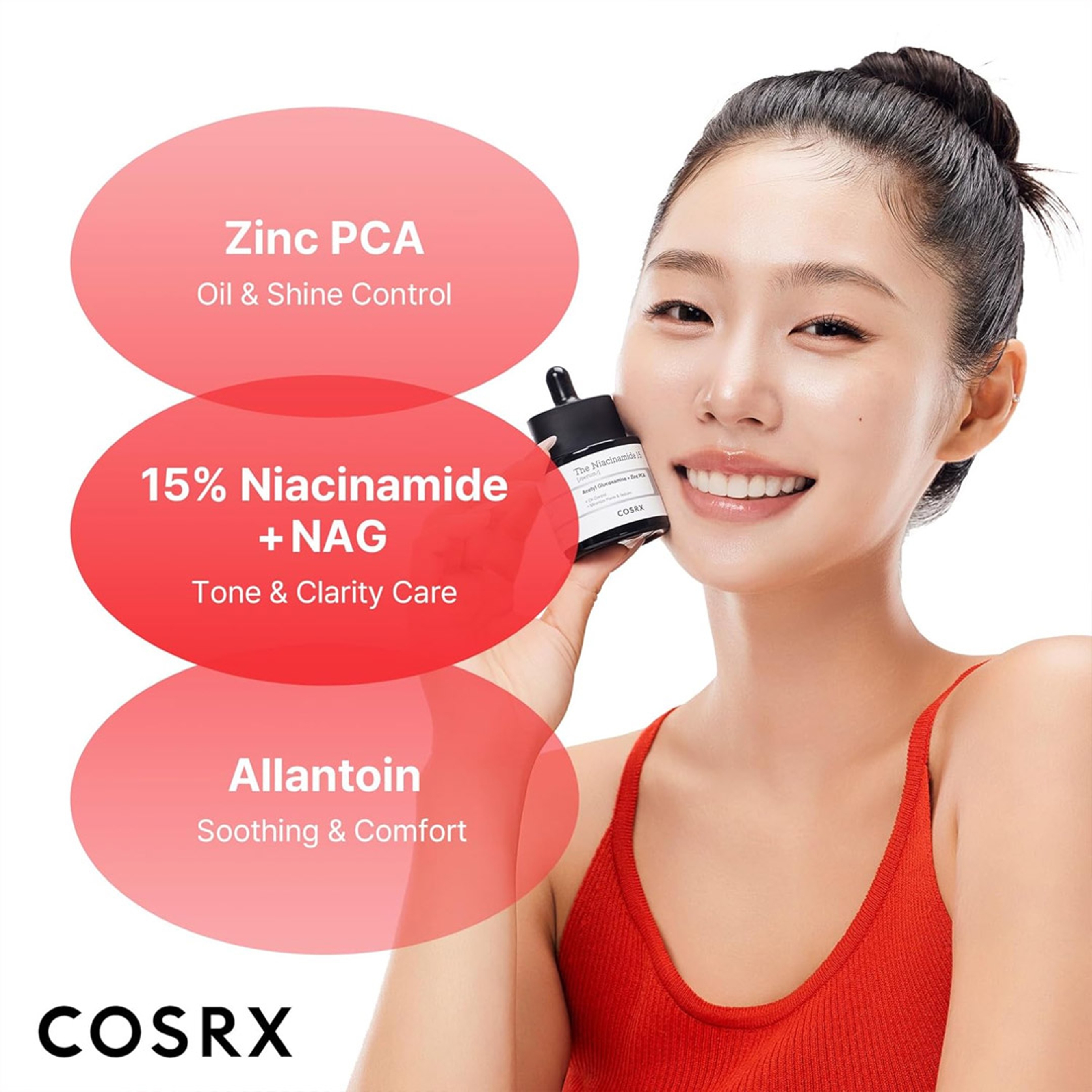 Cosrx The Niacinamide 15 Serum - Pore Minimizer Serum for Uneven Skin Tone 0.67 fl.oz 3