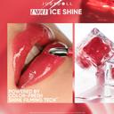 Judydoll Dual Flash Watery Lip Gloss, 02 Juicy Strawberry, 1 Count - Mirror-Shine Lip Glaze with Dual-Sided Metal & Velvet Spatula 5