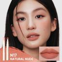Judydoll Cushion Matte Lock Lip Cream, N17 Natural Nude, 1 Count - Hydrating Matte Lipstick for a Lip-Blurring Effect 3