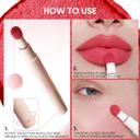Judydoll Cushion Matte Lock Lip Cream, N17 Natural Nude, 1 Count - Hydrating Matte Lipstick for a Lip-Blurring Effect 7