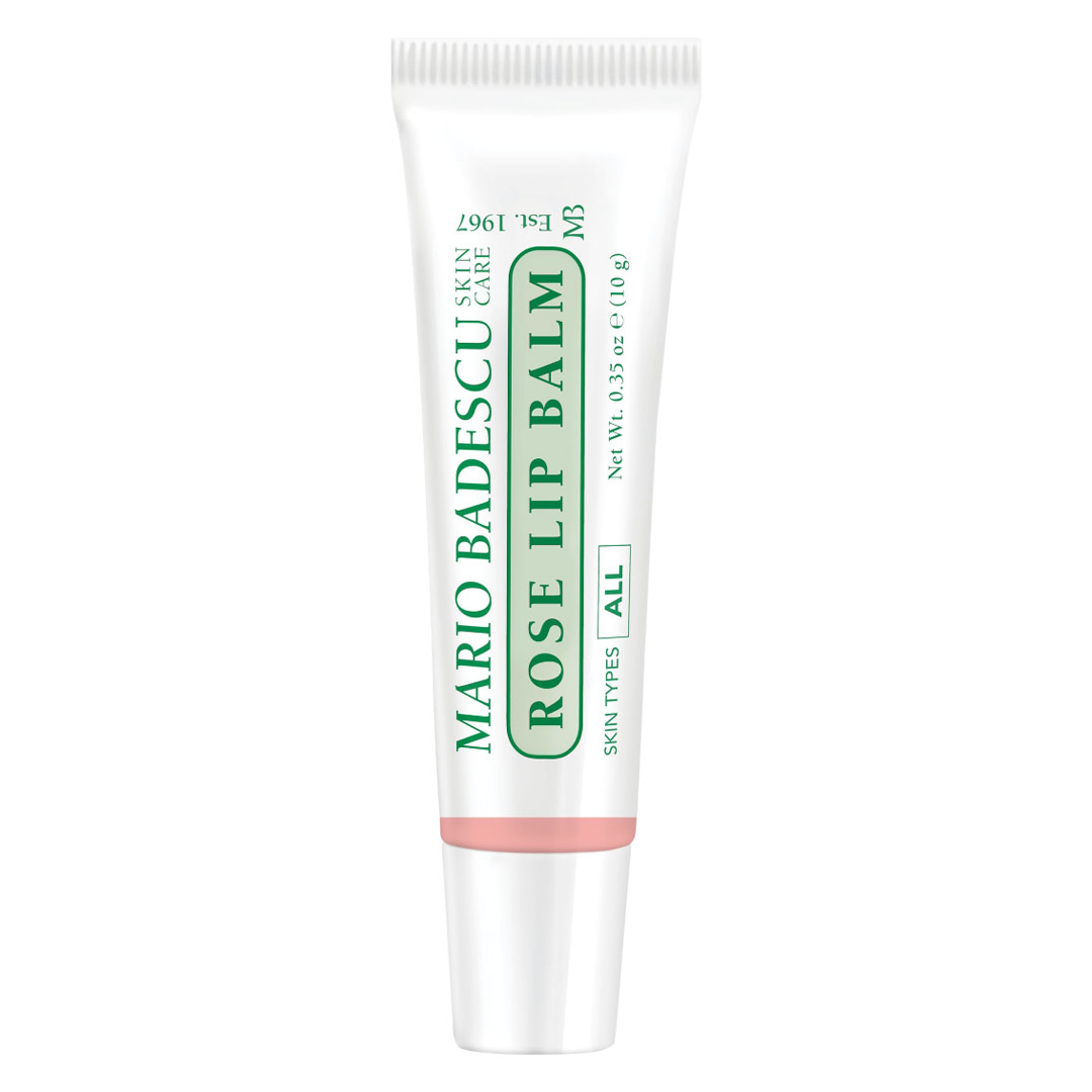 Mario Badescu Lip Balm, Rose, 0.35 oz - Ultra-Nourishing Lip Care Moisturizer for Soft, Smooth & Supple Lips 1