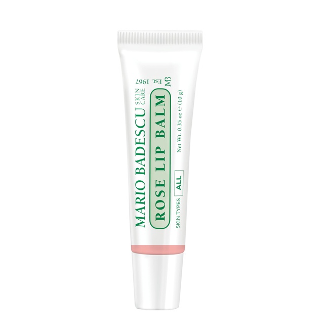 Mario Badescu Lip Balm, Rose, 0.35 oz - Ultra-Nourishing Lip Care Moisturizer for Soft, Smooth & Supple Lips