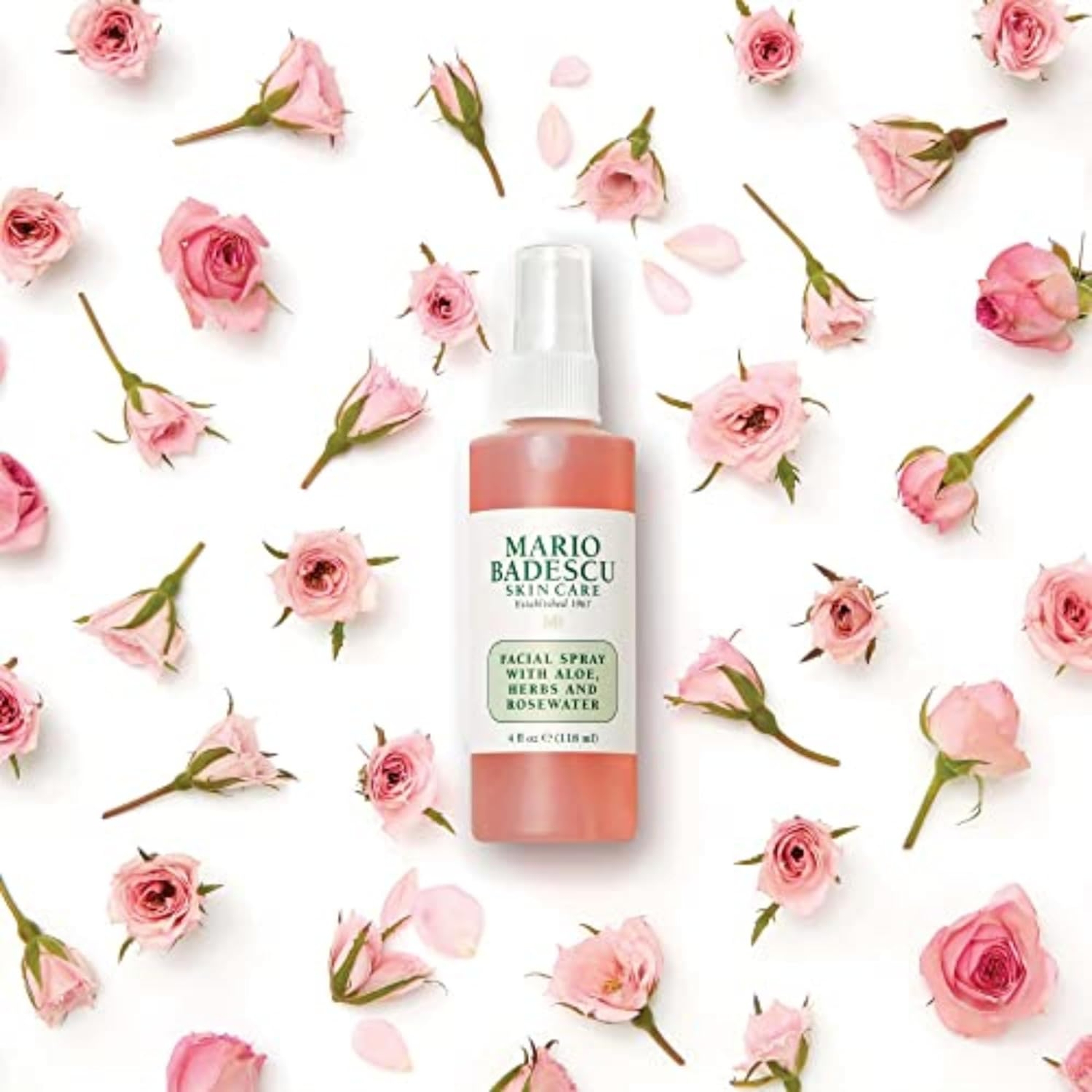 Mario Badescu Facial Spray with Aloe, Herbs and Rosewater 4 fl.oz - Hydrating & Rejuvenating Face Mist for All Skin Types 7