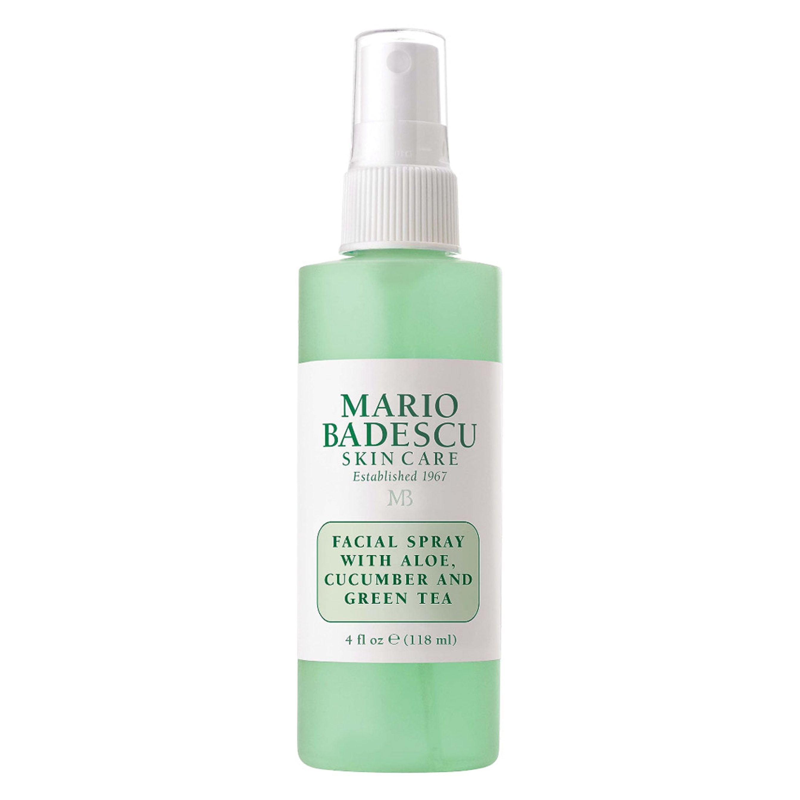 Mario Badescu Facial Spray with Aloe, Cucumber and Green Tea 4 fl.oz - Hydrating & Invigorating Face Mist for All Skin Types 1