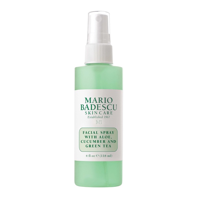 Mario Badescu Facial Spray with Aloe, Cucumber and Green Tea 4 fl.oz - Hydrating & Invigorating Face Mist for All Skin Types