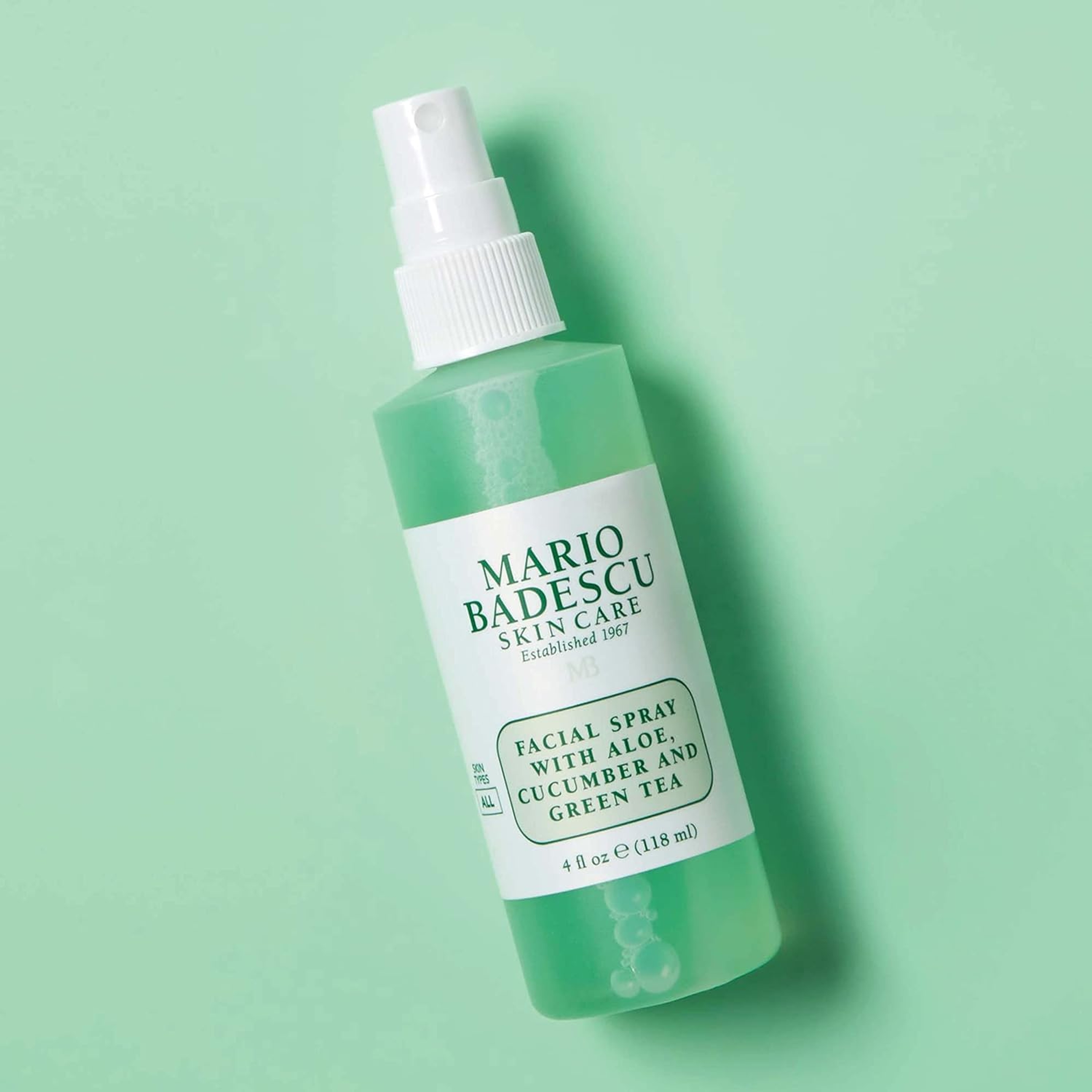 Mario Badescu Facial Spray with Aloe, Cucumber and Green Tea 4 fl.oz - Hydrating & Invigorating Face Mist for All Skin Types 5
