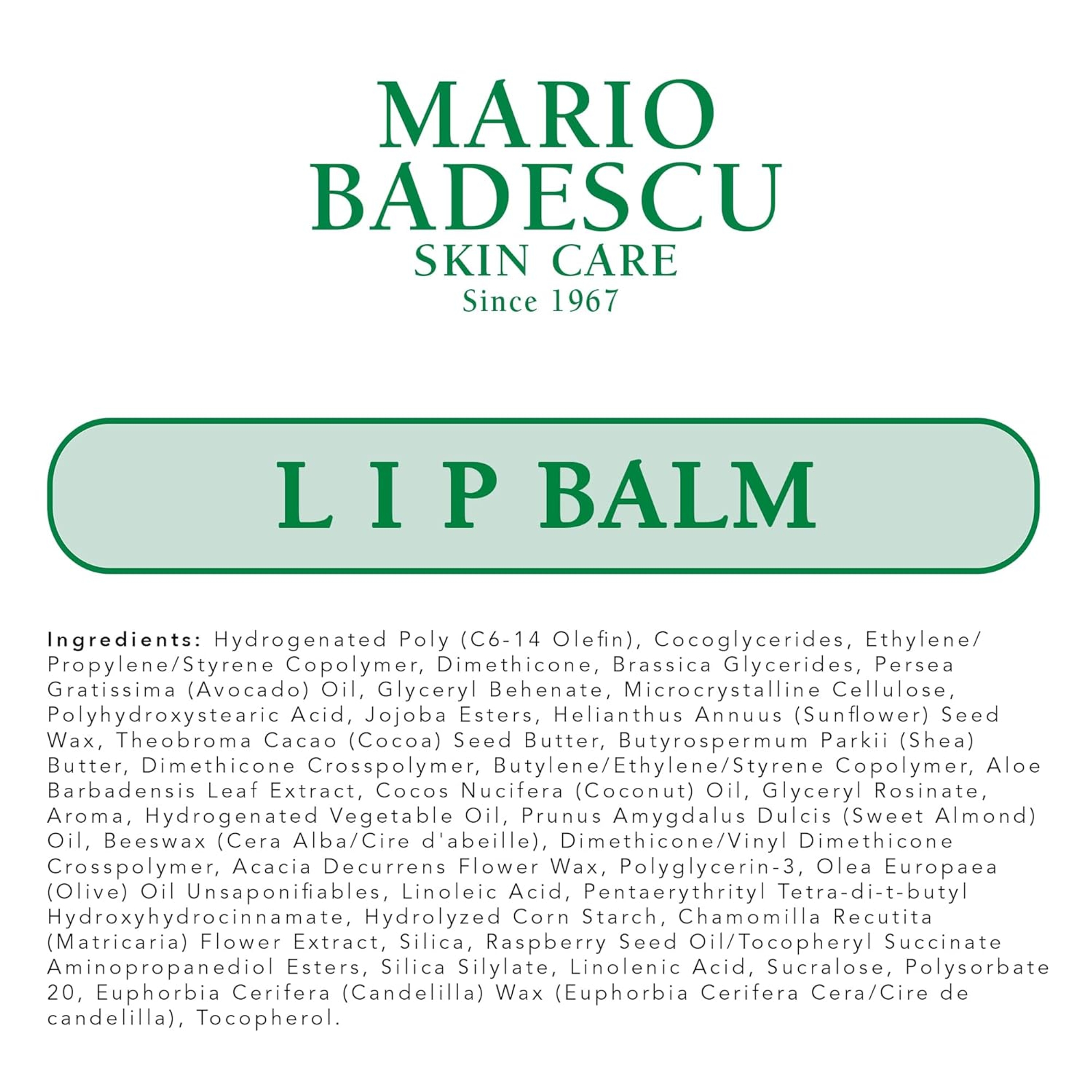 Mario Badescu Lip Balm, Original, 0.35 oz - Ultra-Nourishing Lip Care Moisturizer for Soft, Smooth & Supple Lips 7