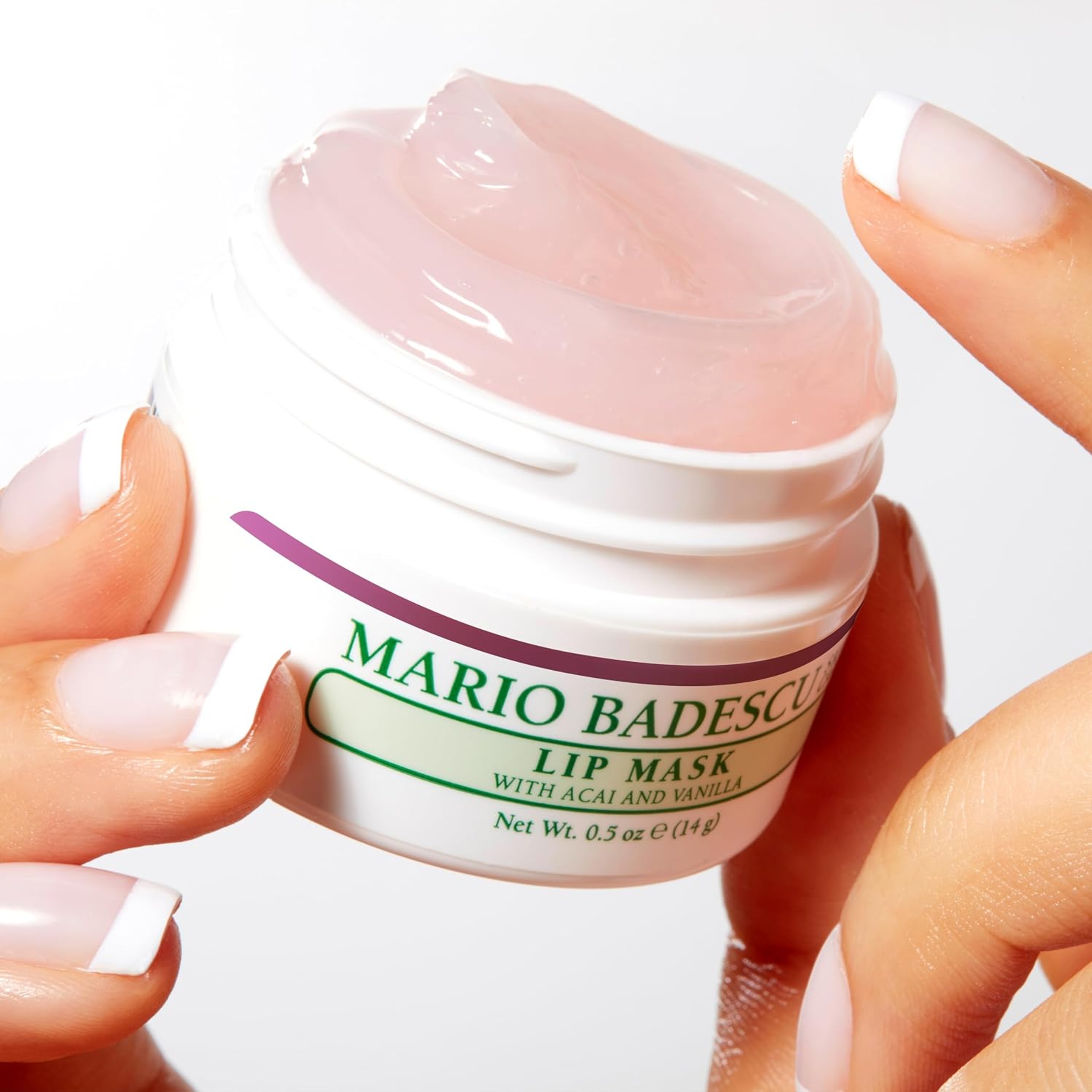 Mario Badescu Lip Mask, Acai and Vanilla, 0.5 oz - Overnight Lip Treatment for Supple, Hydrated Lips 6