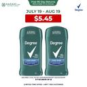 Degree Men Cool Rush Antiperspirant Deodorant Stick 2.7 oz (Pack of 2) - 48HR Sweat & Odor Protection 1