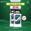Degree Men UltraClear Black+White Antiperspirant Deodorant Stick 2.7 oz (Pack of 2) - 72HR Sweat & Odor Protection 1