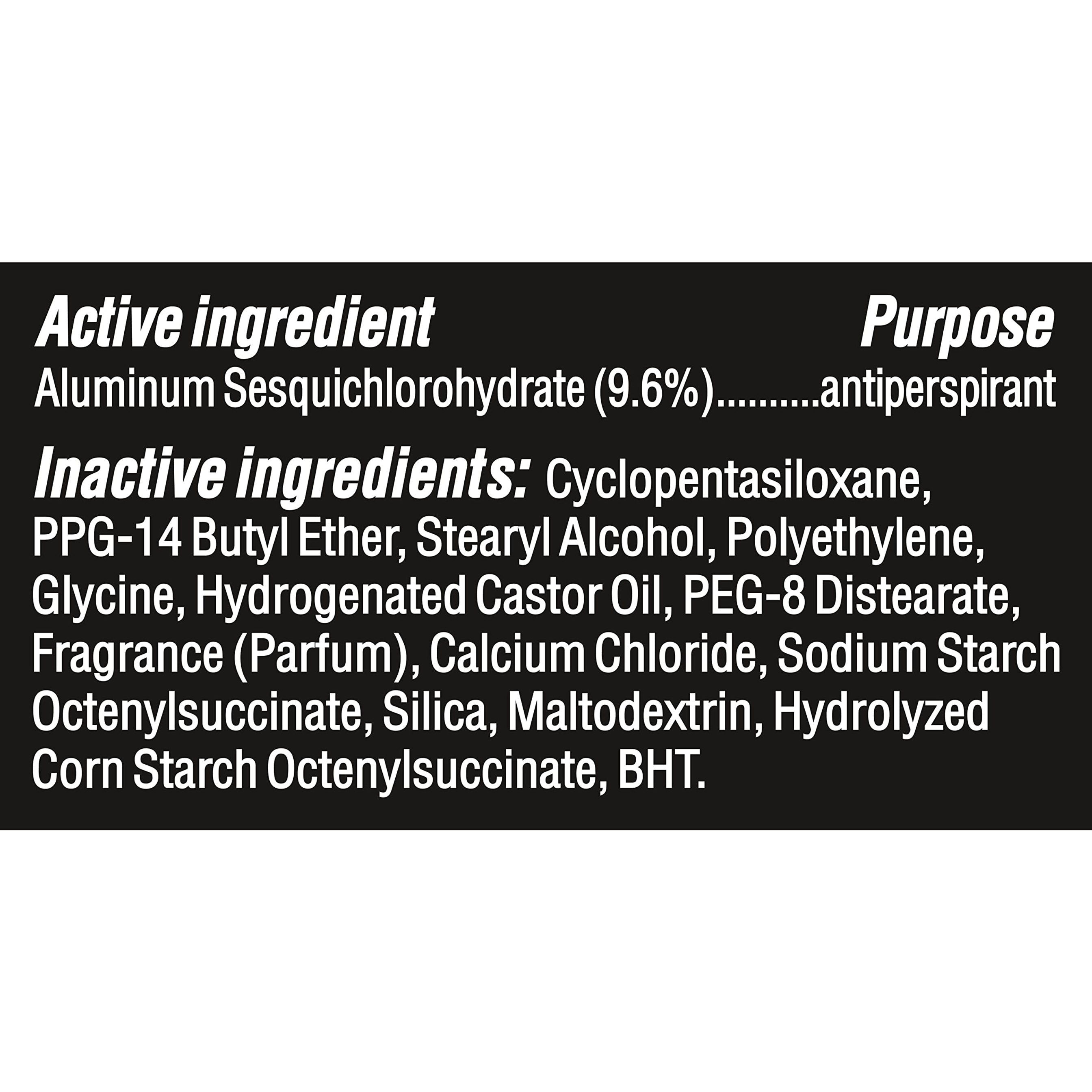 Degree Men UltraClear Black+White Antiperspirant Deodorant Stick 2.7 oz (Pack of 2) - 72HR Sweat & Odor Protection 12