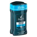 Degree Men Cool Rush Advanced Antiperspirant Deodorant Stick 2.7 oz (Pack of 2) - 48HR Sweat & Odor Protection 1
