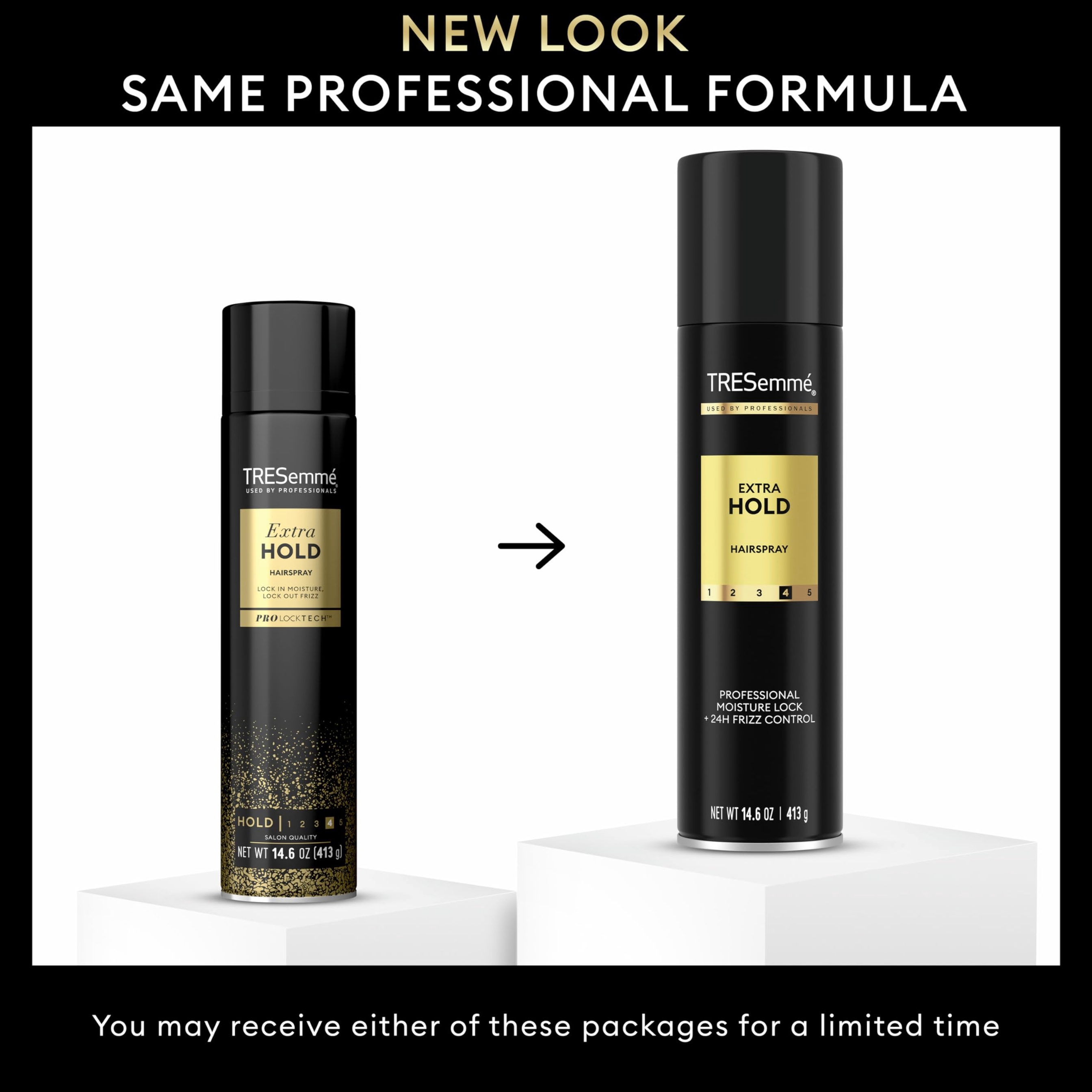 TRESemmé Extra Hold Hairspray 14.6 oz - With Pro Lock Tech for 24-Hour Frizz Control 4