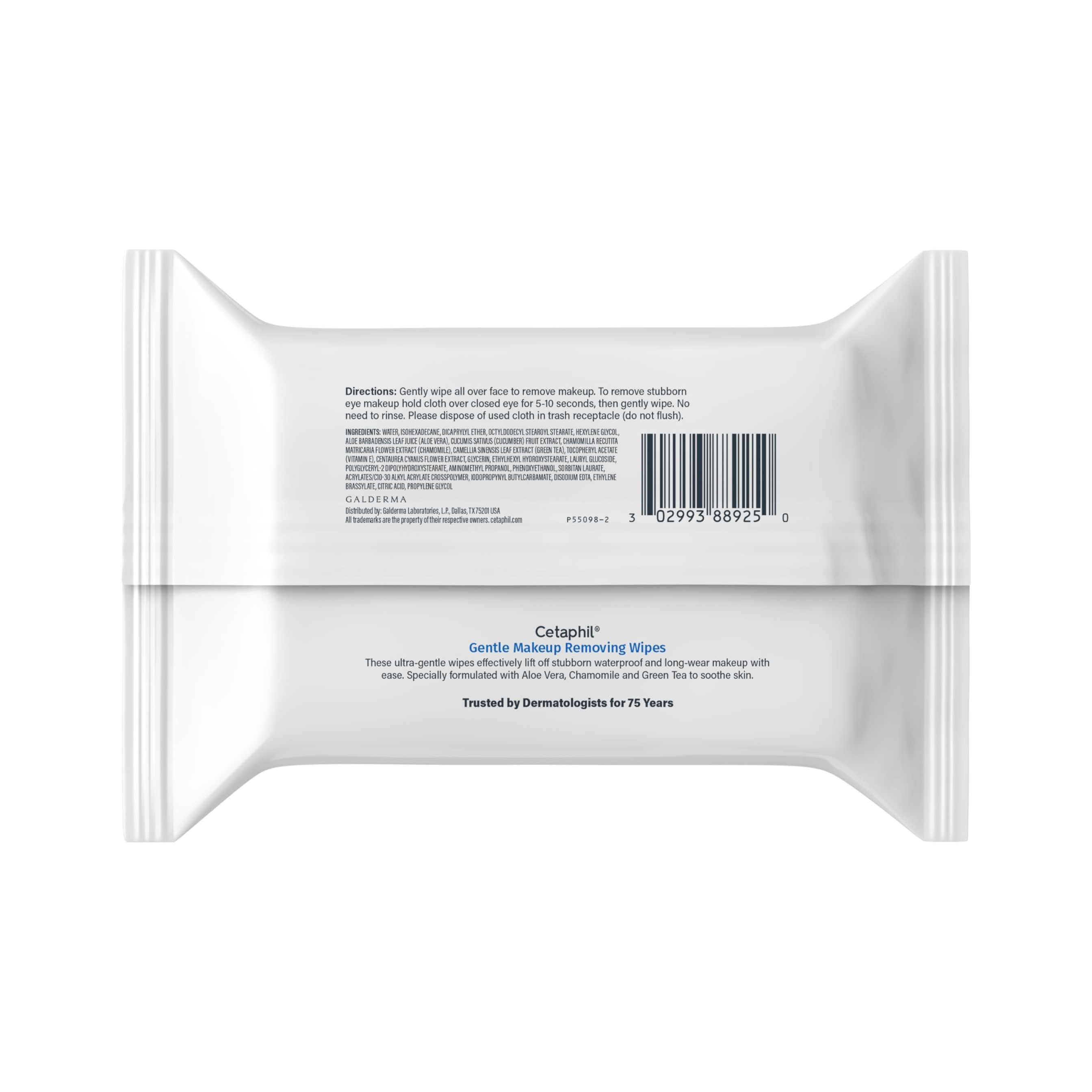 Cetaphil Gentle Makeup Removing Wipes 25 Count - Daily Cleansing Facial Towelettes for Sensitive Skin 9