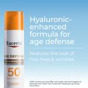 Eucerin Age Defense SPF 50 Face Sunscreen 2.5 fl.oz - Invisible Finish Sunscreen Lotion with Hyaluronic Acid for Age Defense 3