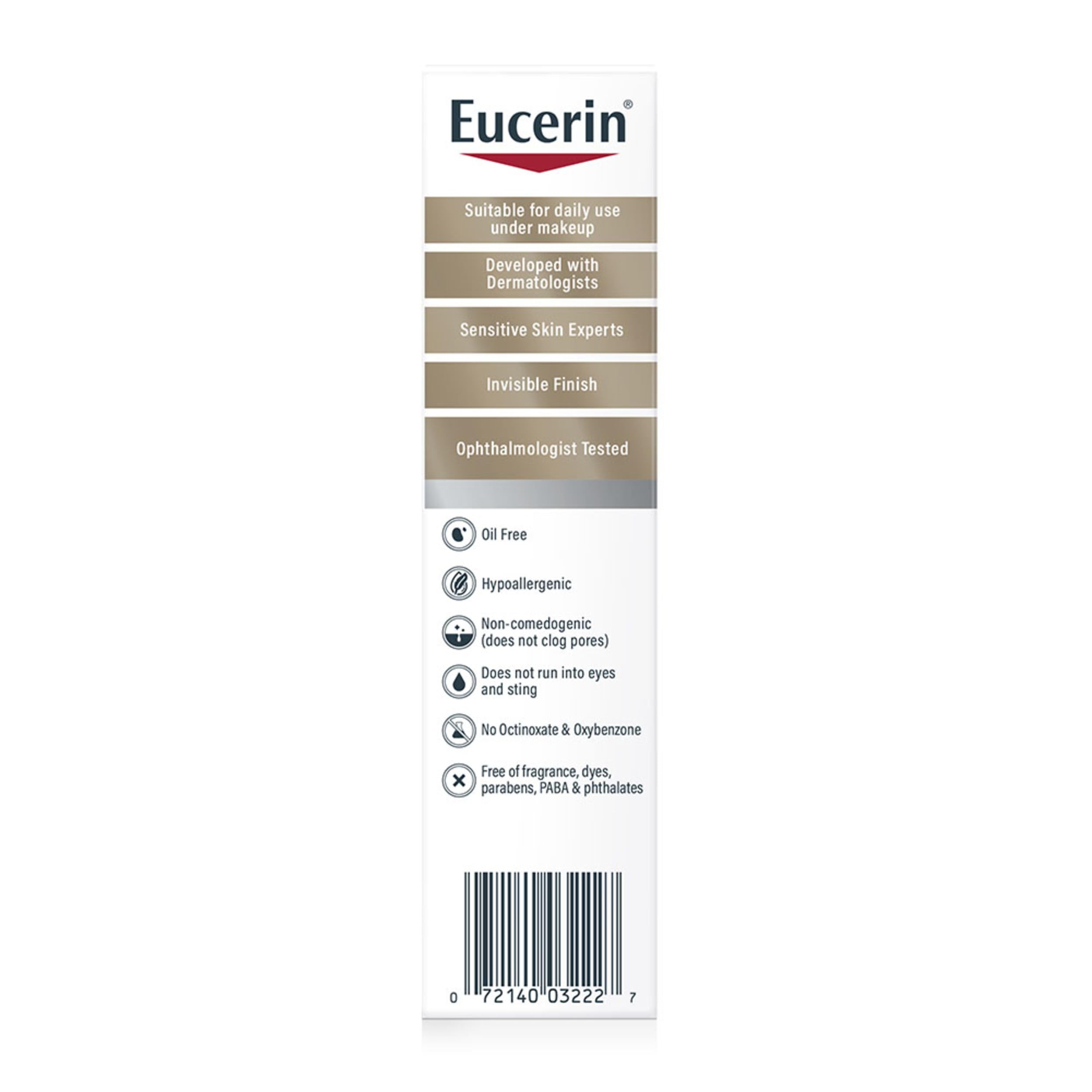 Eucerin Age Defense SPF 50 Face Sunscreen 2.5 fl.oz - Invisible Finish Sunscreen Lotion with Hyaluronic Acid for Age Defense 10
