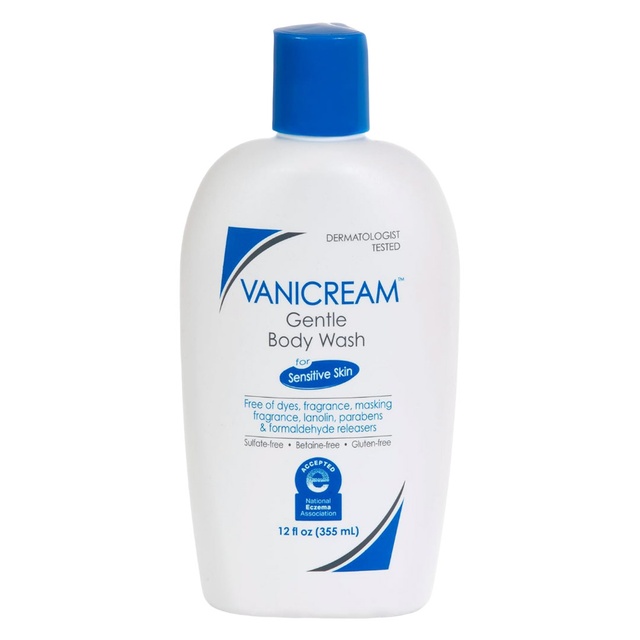 Vanicream Gentle Body Wash 12 fl.oz - Formulated Without Common Irritants for Sensitive Skin