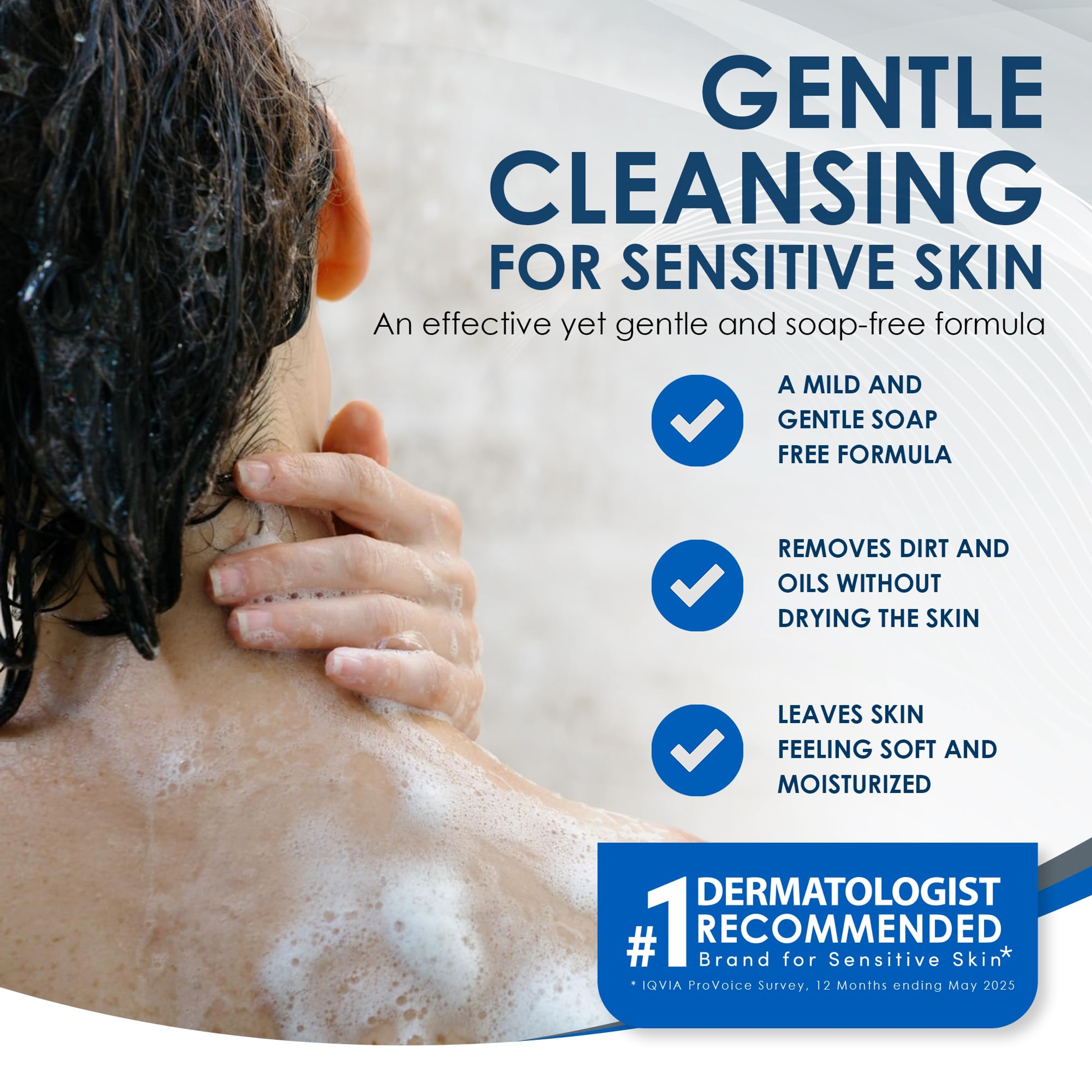 Vanicream Gentle Body Wash 12 fl.oz - Formulated Without Common Irritants for Sensitive Skin 3
