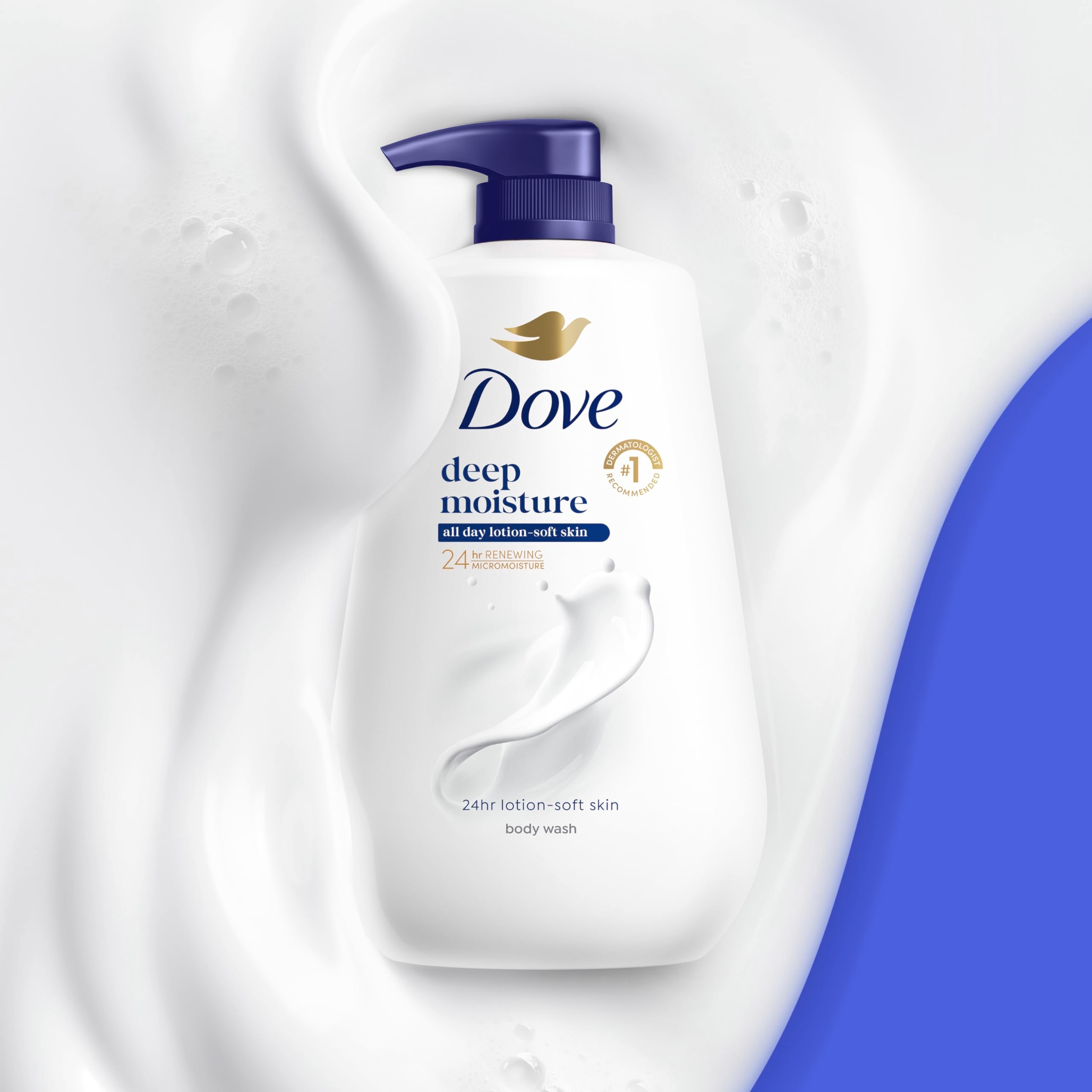 Dove Deep Moisture Body Wash 30.6 fl.oz - Moisturizing Skin Cleanser for 24HR Lotion-Soft Skin 11