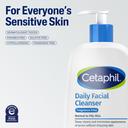 Cetaphil Daily Facial Cleanser Fragrance Free 16 fl.oz - Gentle Foaming for Sensitive, Combination to Oily Skin 6