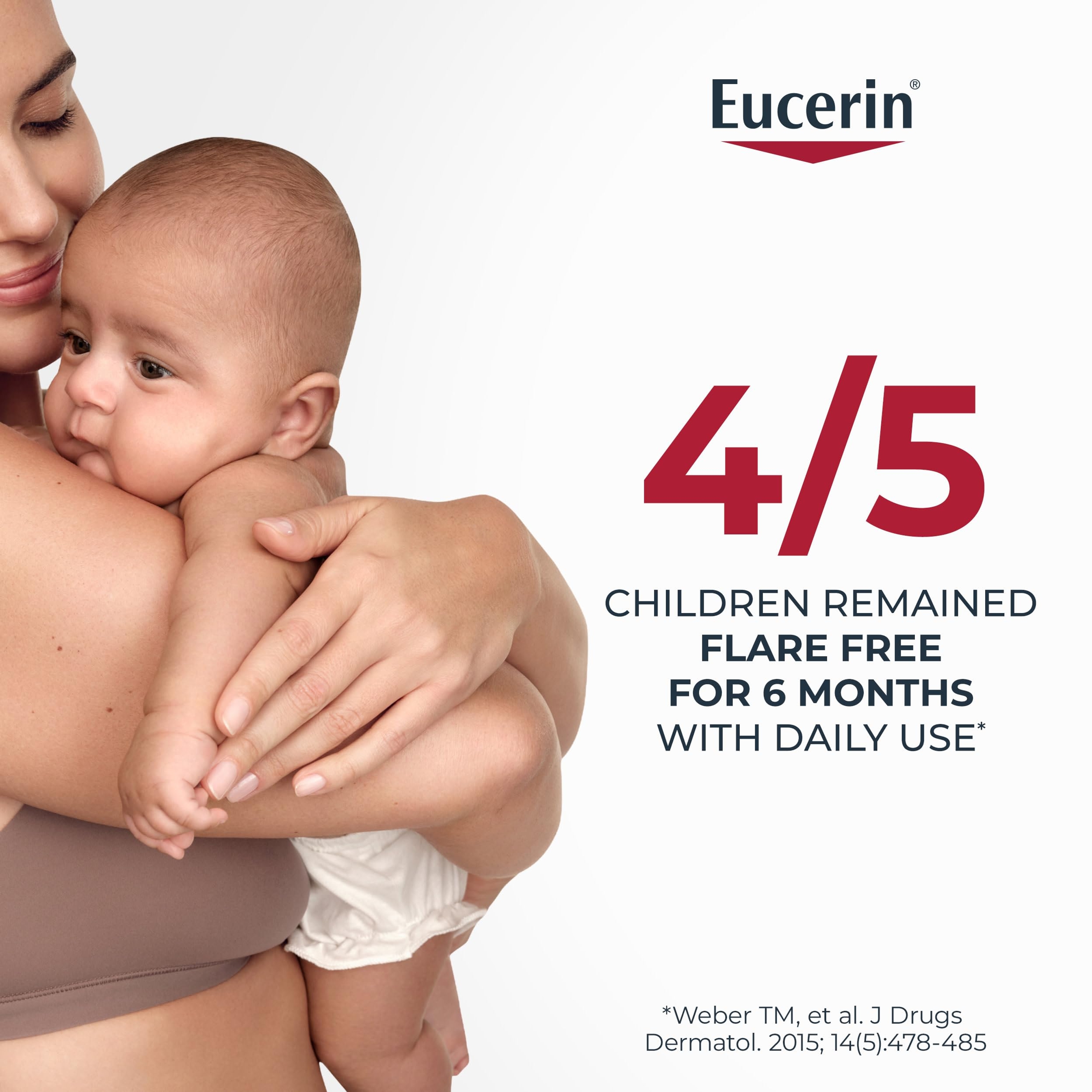 Eucerin Eczema Relief Cream 14 oz - Colloidal Oatmeal Enriched Skin Protectant 7