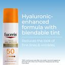 Eucerin Tinted Age Defense SPF 50 Face Sunscreen 2.5 fl.oz - More Even-Looking, Radiant Finish for All Skin Tones 2