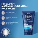 Nivea Men Maximum Hydration Face Wash 5 fl.oz - Refreshes and Cleanses without Drying 3