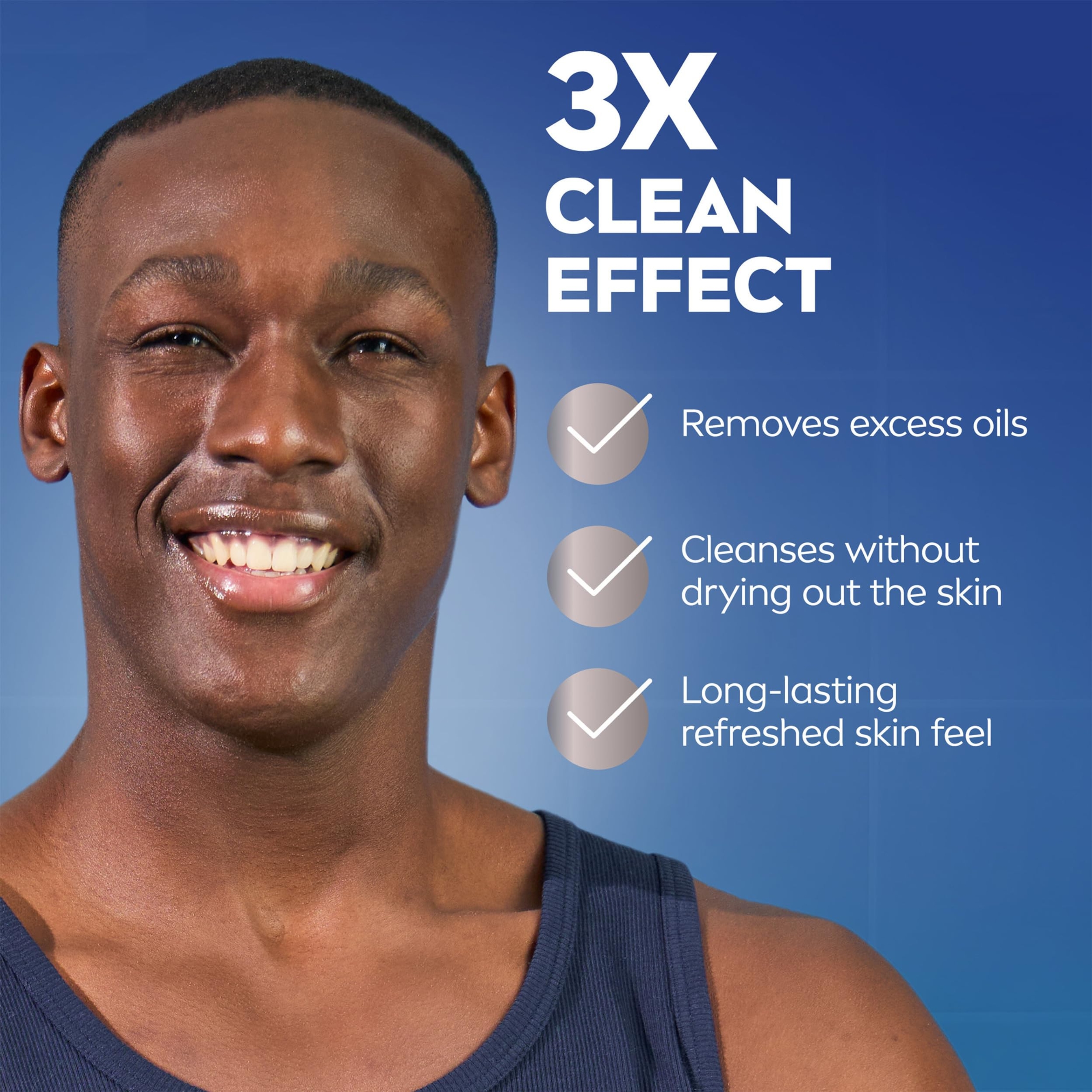 Nivea Men Maximum Hydration Face Wash 5 fl.oz - Refreshes and Cleanses without Drying 6