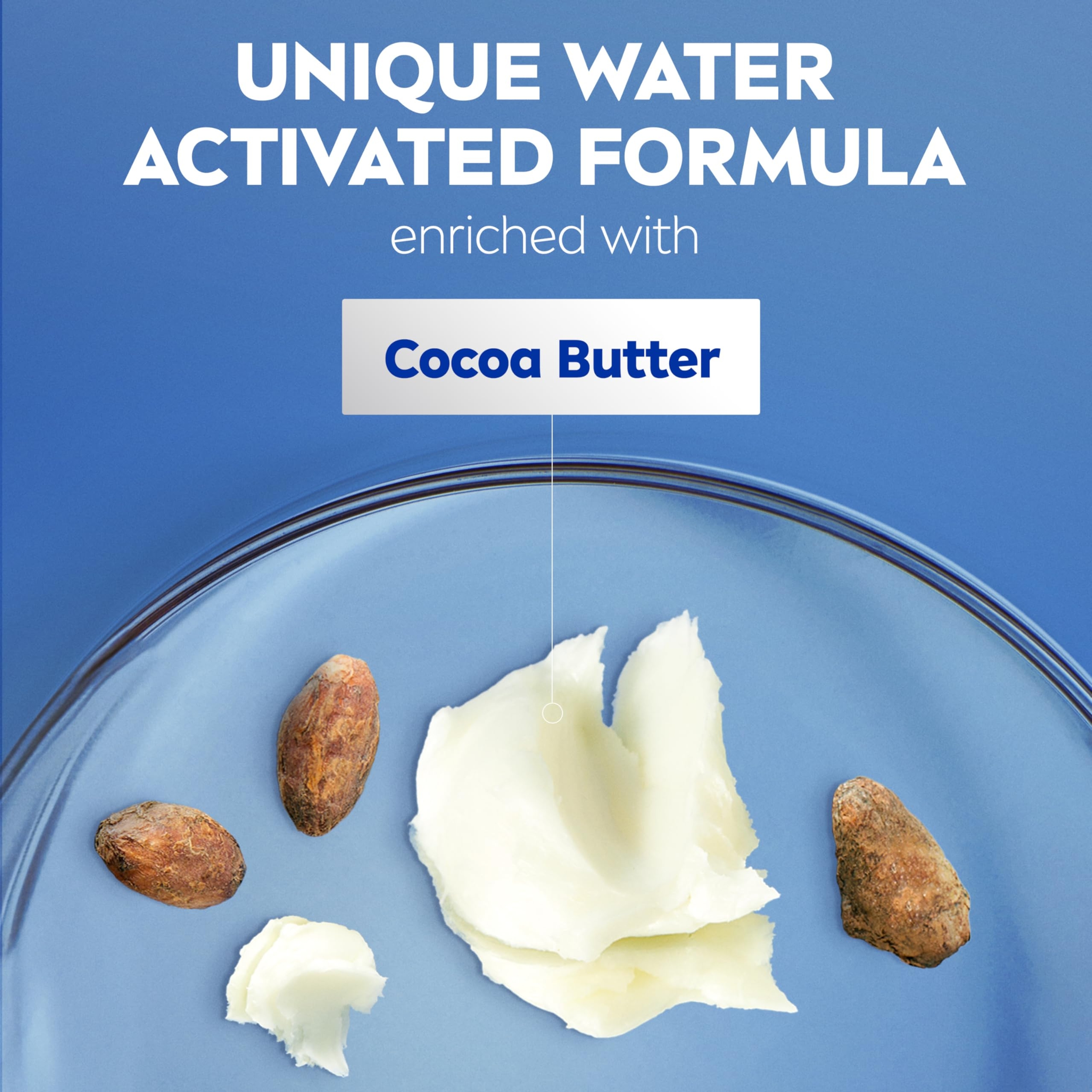 Nivea Cocoa Butter In-Shower Body Lotion 13.5 fl.oz - Water Activated In Shower Moisturizer with Cocoa Butter for Very Dry Skin 3