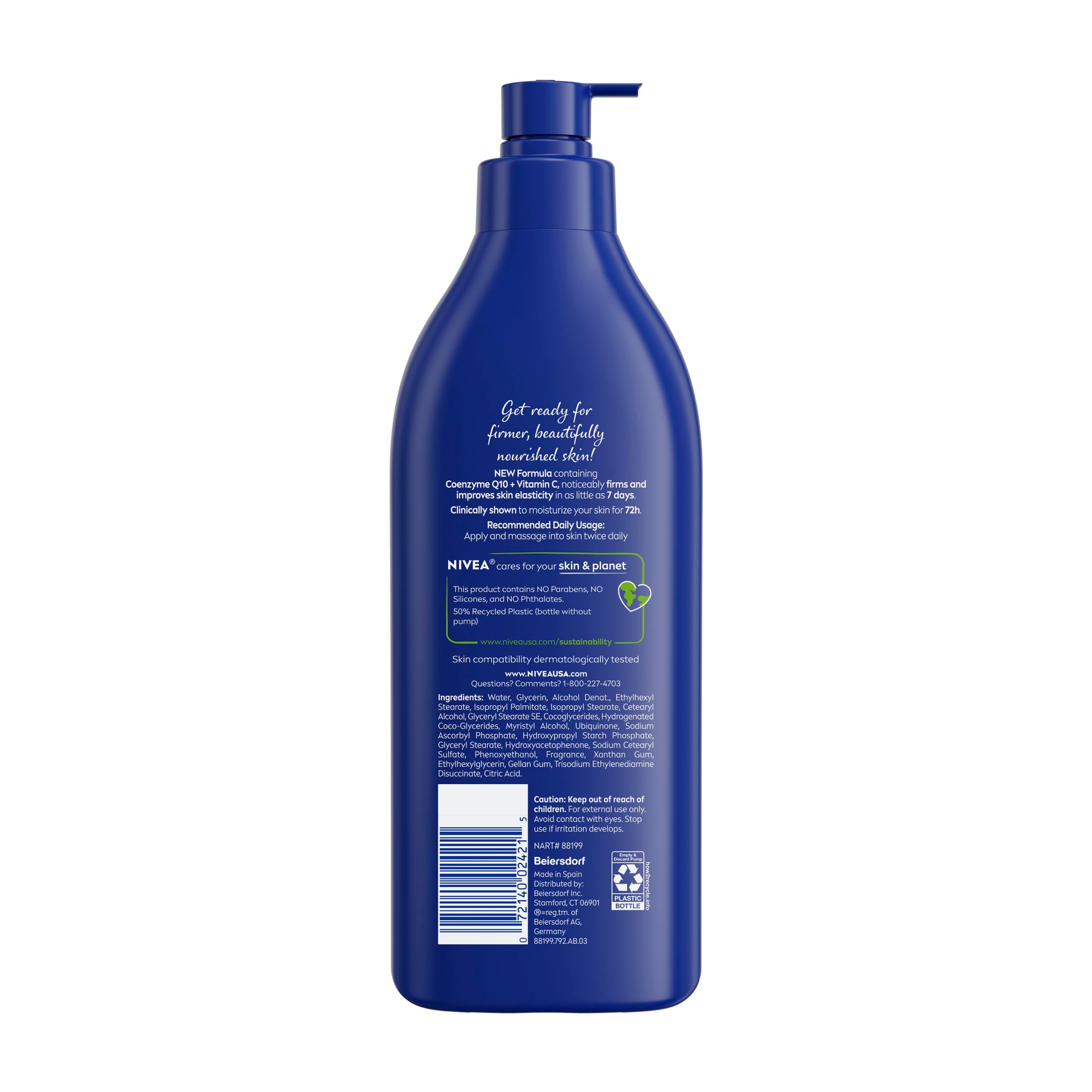 Nivea Skin Firming Nourishing Hydration Body Lotion 16.9 fl.oz - Q10 & Vitamin C Body Moisturizer for Dry to Very Dry Skin 9