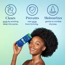 Differin Acne Daily Deep Cleanser 4 fl.oz - Face Wash with 5% Benzoyl Peroxide for Sensitive Skin 7