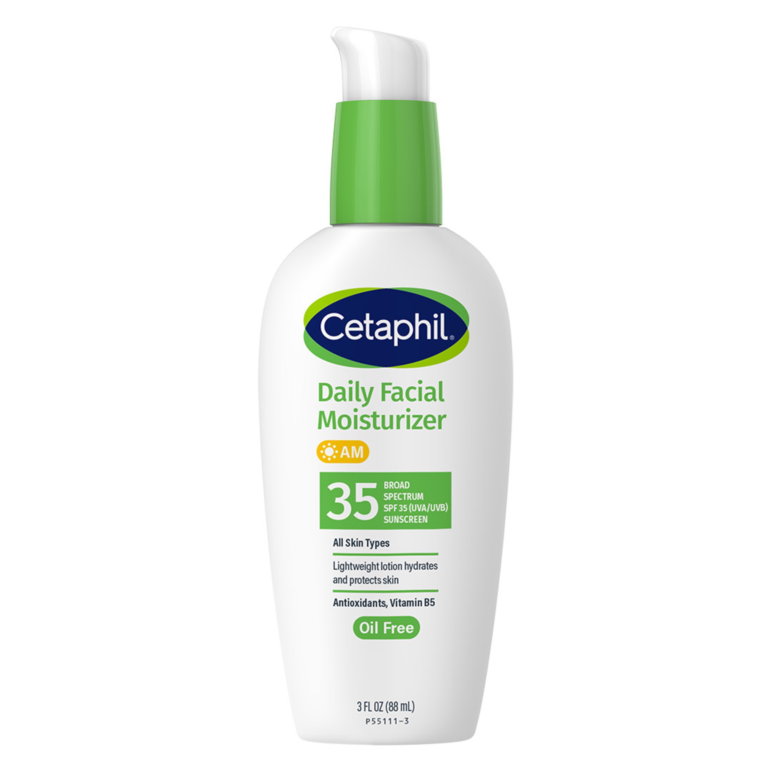 Cetaphil Daily Facial Moisturizer SPF 35 3 fl.oz - Daily Oil Free Facial Moisturizer for All Skin Types 2