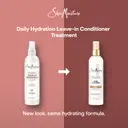 SheaMoisture Daily Hydration Leave-In Treatment 8 fl.oz - 100% Virgin Coconut Oil, Protects & Controls Frizz for All Hair Types 2