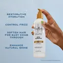 SheaMoisture Daily Hydration Leave-In Treatment 8 fl.oz - 100% Virgin Coconut Oil, Protects & Controls Frizz for All Hair Types 4