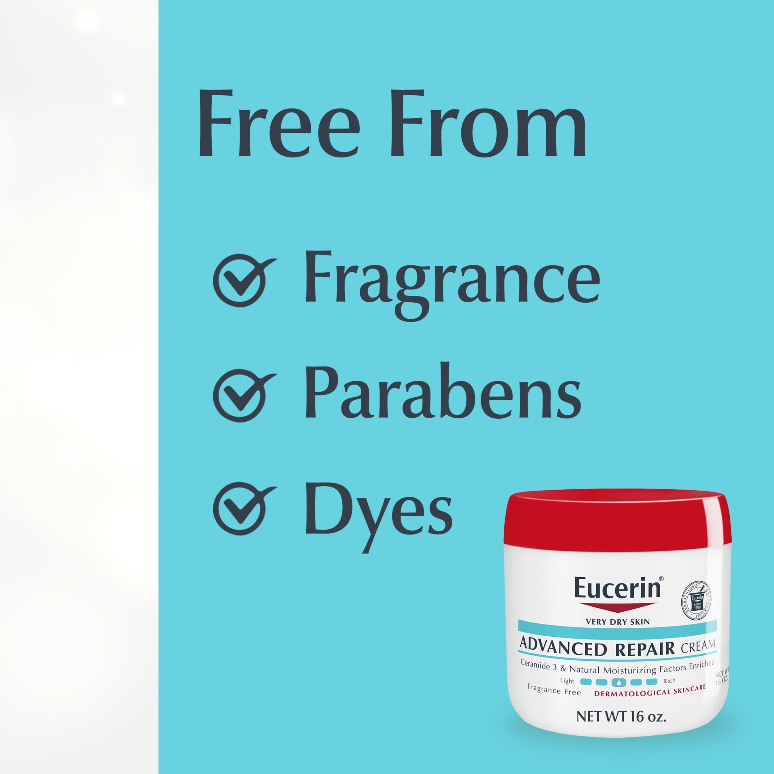 Eucerin Advanced Repair Cream 16 oz - Body Moisturizer for Dry Skin, 48 Hours of Hydration 7