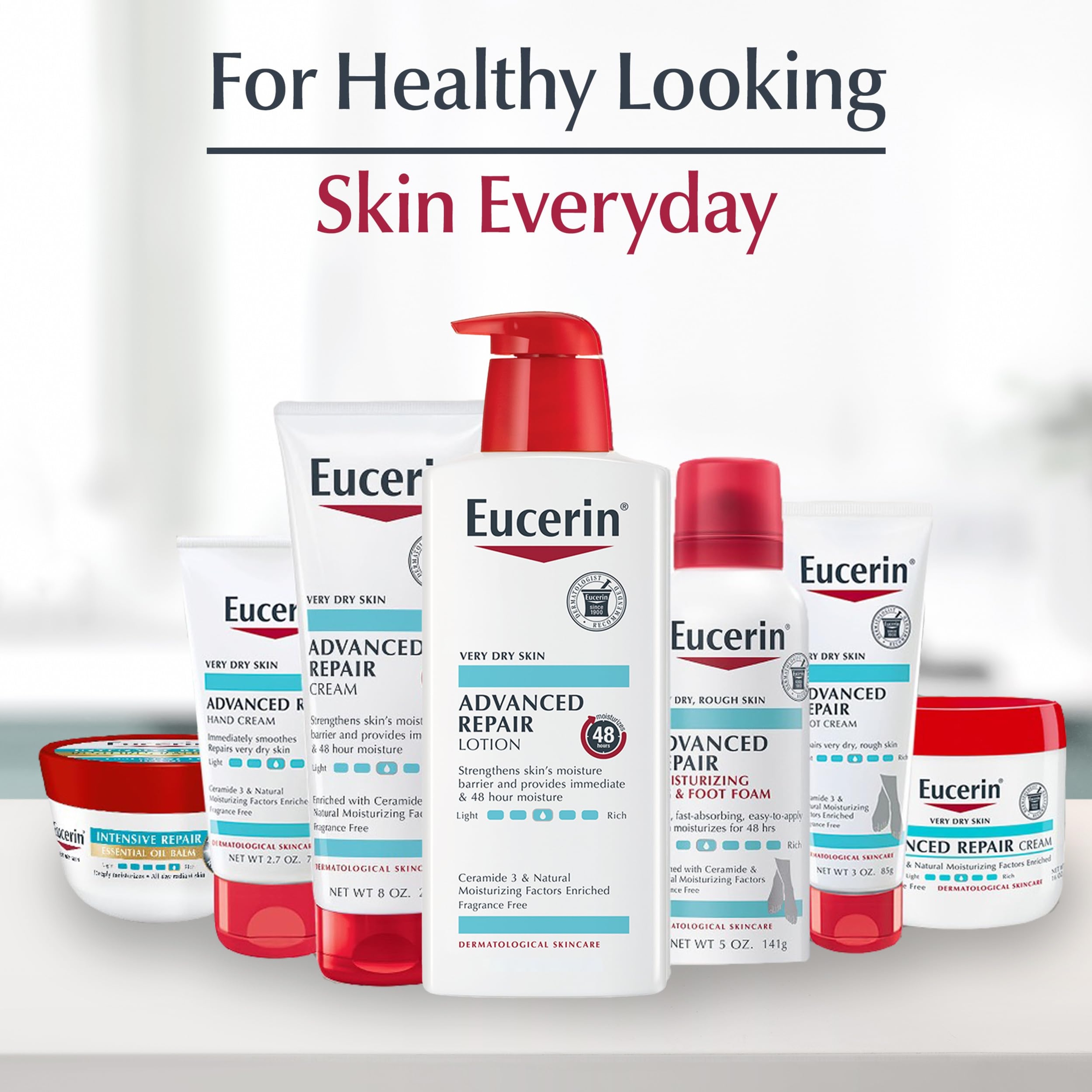 Eucerin Advanced Repair Cream 16 oz - Body Moisturizer for Dry Skin, 48 Hours of Hydration 11