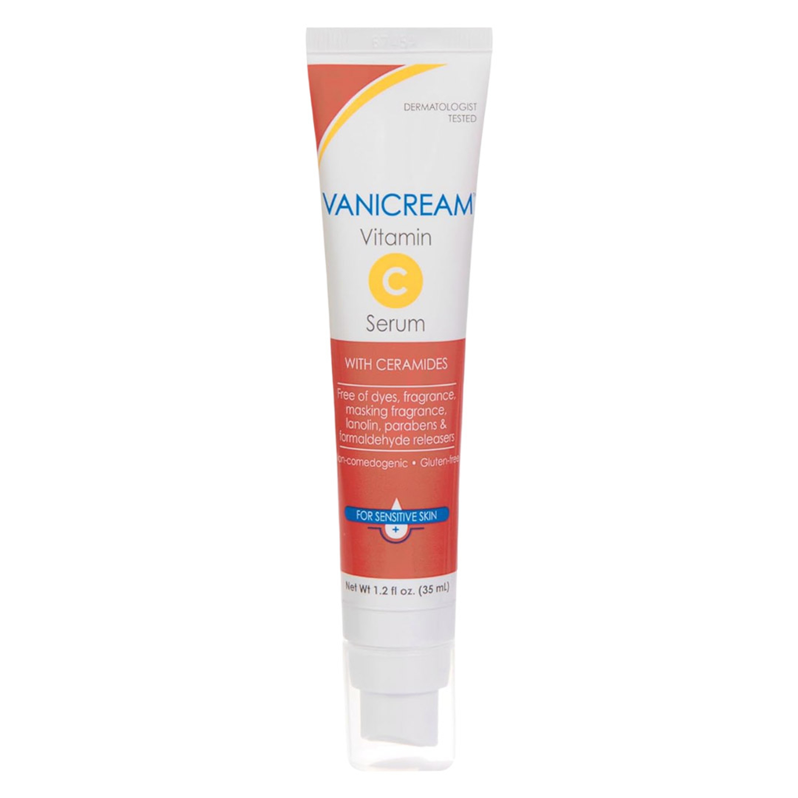 Vanicream Vitamin C Serum with Ceramides for Sensitive Skin 1.2 fl.oz - Milky & Lightweight, Boosts Glow 1