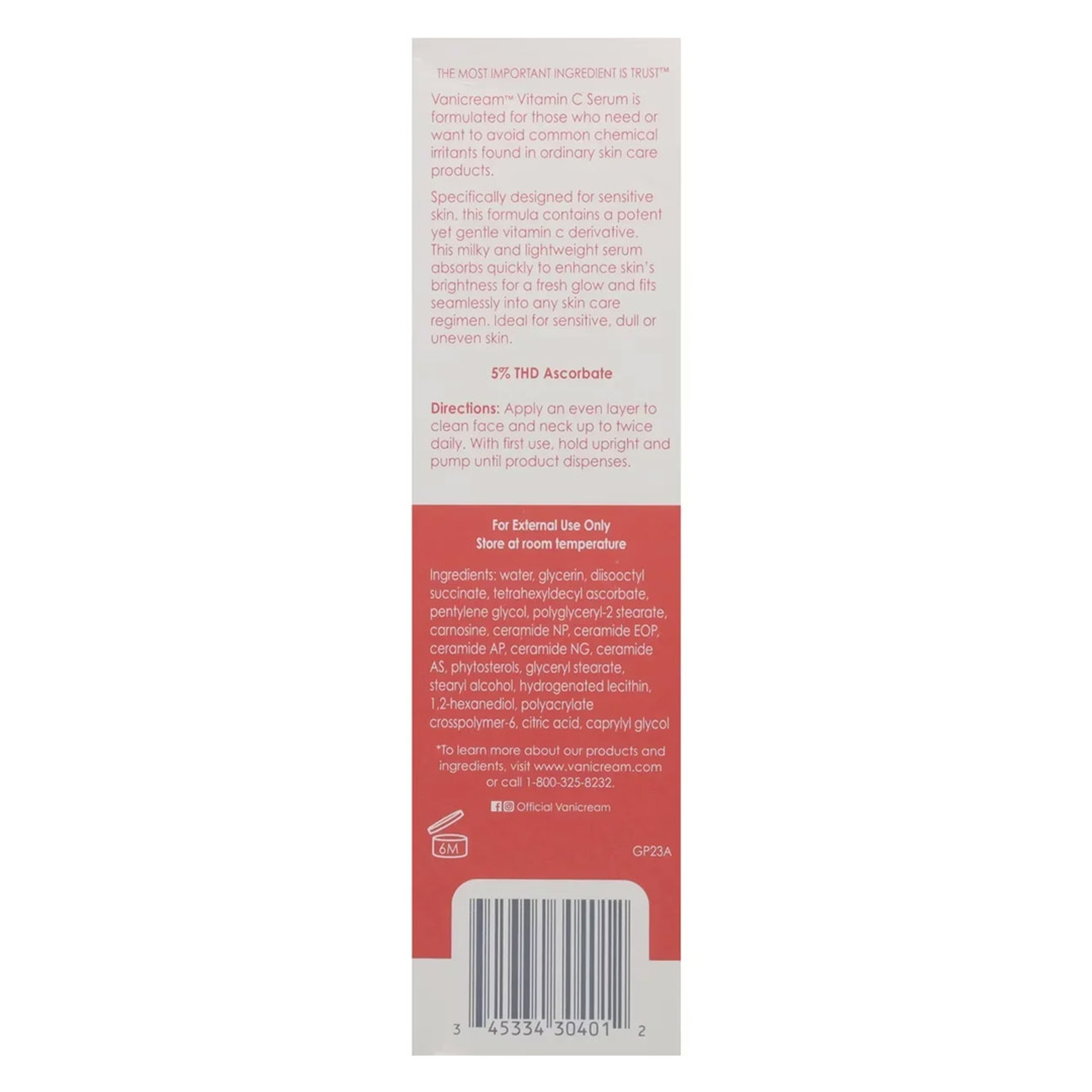 Vanicream Vitamin C Serum with Ceramides for Sensitive Skin 1.2 fl.oz - Milky & Lightweight, Boosts Glow 9