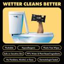 DUDE Wipes Shea BUTTer Flushable Wipes - Extra-Large Adult Wet Wipes - 3 Pack (144 Count) - Infused with Coconut Oil, Vitamin E, and Aloe - Septic and Sewer Safe 4