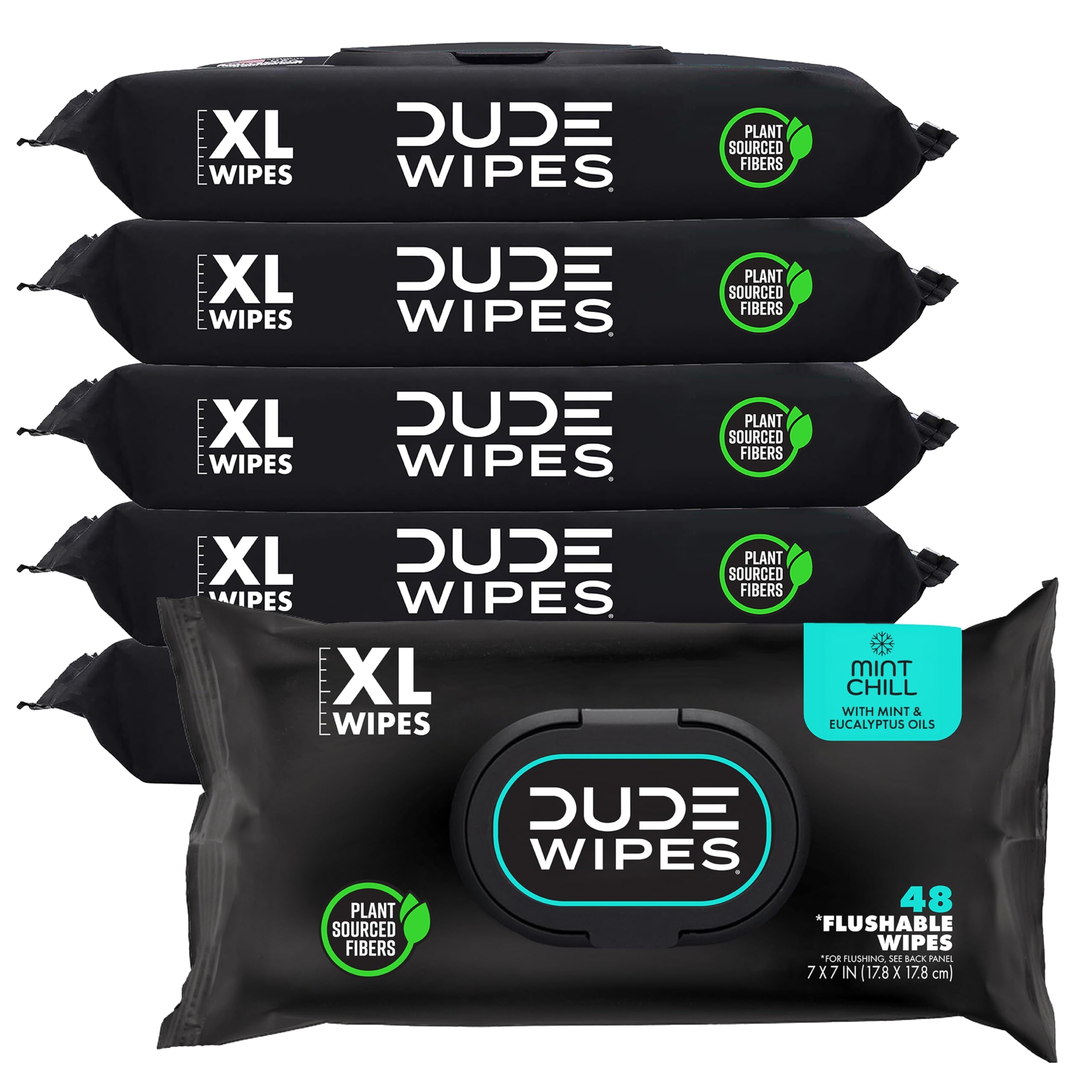 DUDE Wipes Shea BUTTer Flushable Wipes - Extra-Large Adult Wet Wipes - 3 Pack (144 Count) - Infused with Coconut Oil, Vitamin E, and Aloe - Septic and Sewer Safe 13