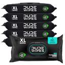 DUDE Wipes Shea BUTTer Flushable Wipes - Extra-Large Adult Wet Wipes - 3 Pack (144 Count) - Infused with Coconut Oil, Vitamin E, and Aloe - Septic and Sewer Safe 13