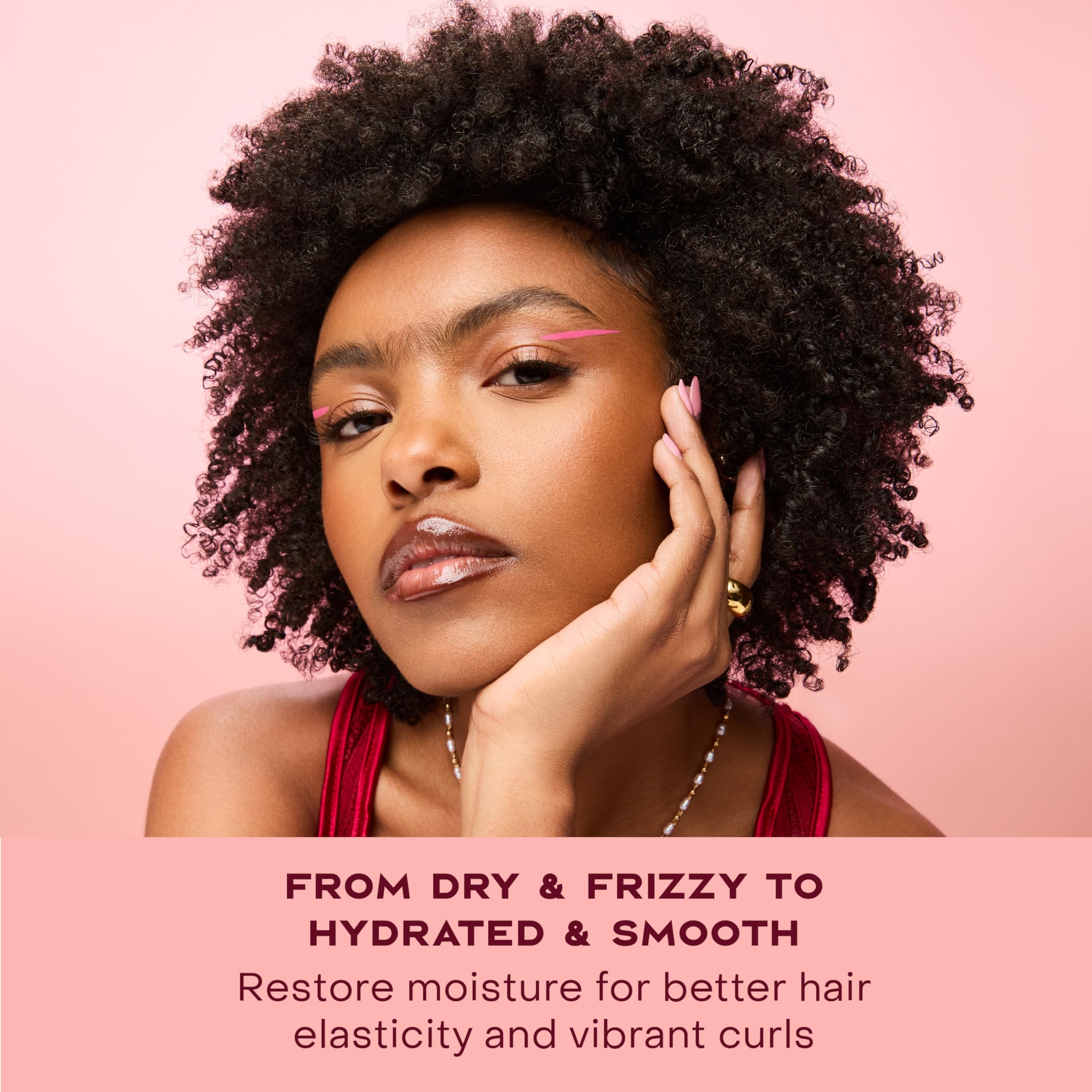 SheaMoisture Curl & Shine Conditioner 13 fl.oz - Coconut & Hibiscus, for Thick & Curly Hair to Moisturize & Soften 5
