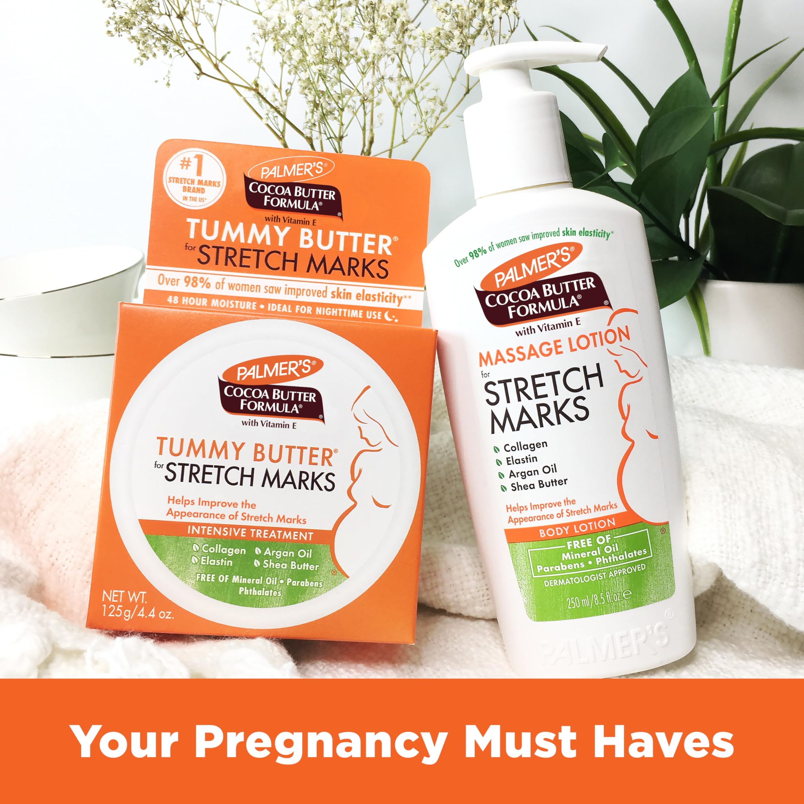 Palmer's Cocoa Butter Massage Lotion for Stretch Marks 8.5 fl.oz - Body Lotion for Pregnancy & Weight Changes 6