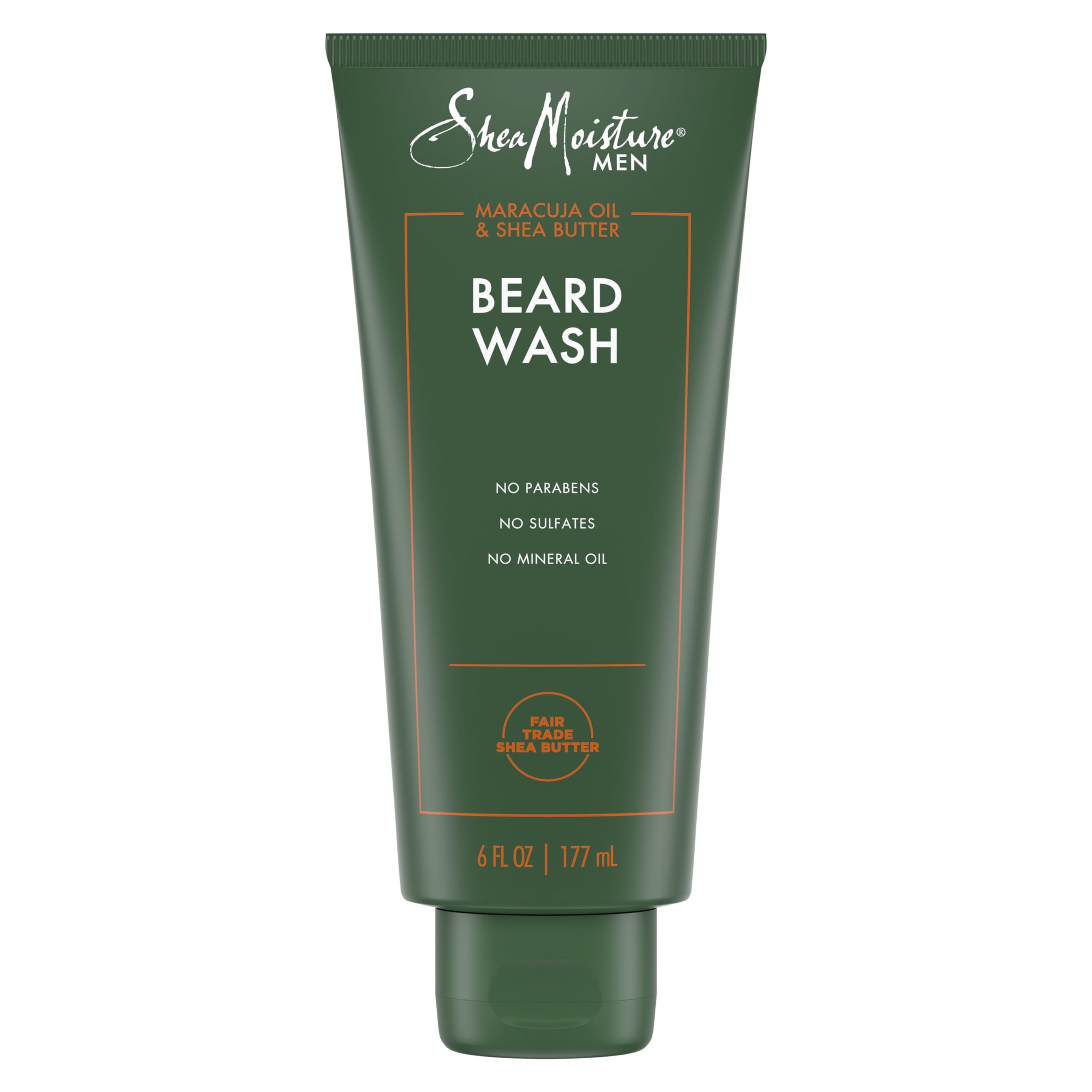 SheaMoisture Beard Wash for Full Beards - Maracuja Oil & Shea Butter to Deep Clean and Refresh - 6 oz 1
