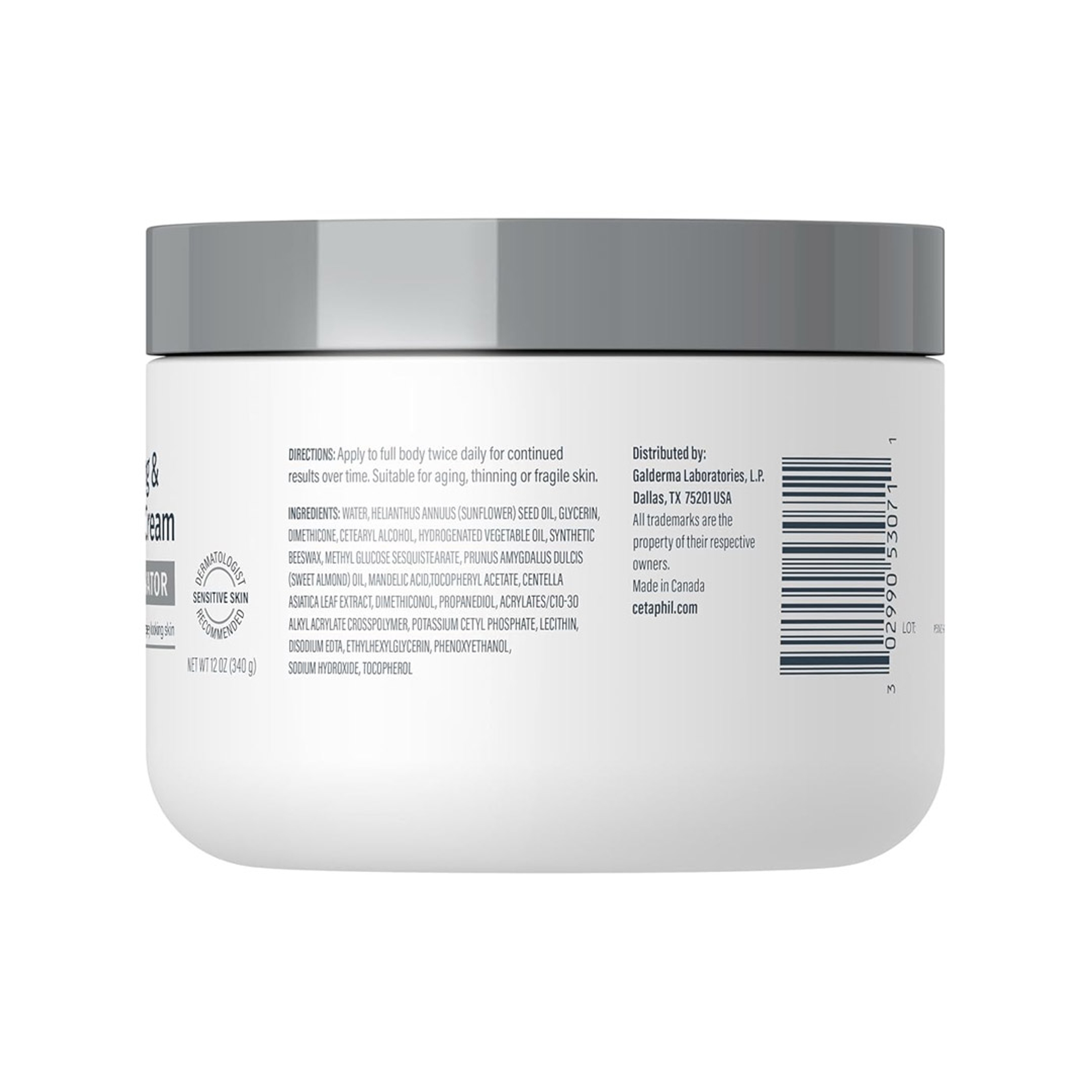 Cetaphil Skin Activator Hydrating & Firming Cream 12 oz - Anti-Aging Body Cream for All Skin Types 9